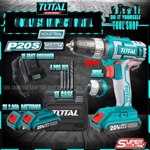 Lithium-Ion impact drill 20V TIDLI200215