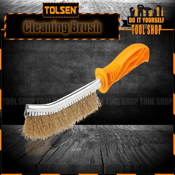 Tolsen Universal Stainless Steel Brush (250mm, 10″) 32060
