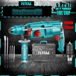 Total Heavy Duty Rotary Hammer Drill Hilti LT 800W With 5 Pcs Drilling Accessories - SDS plus chuck system TH308268-2